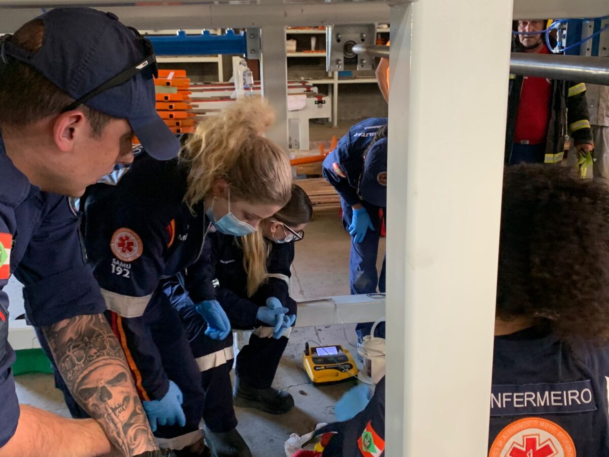 Trabalhador morre em acidente na empresa Cerumaq, em Rio do Sul