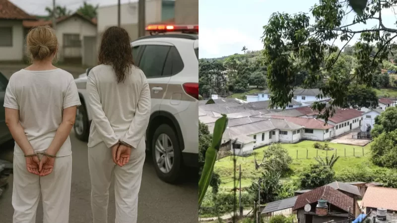 Dupla foge de hospital psiquiátrico, invade casa, rouba carro e acaba presa após acidente na Grande Florianópolis