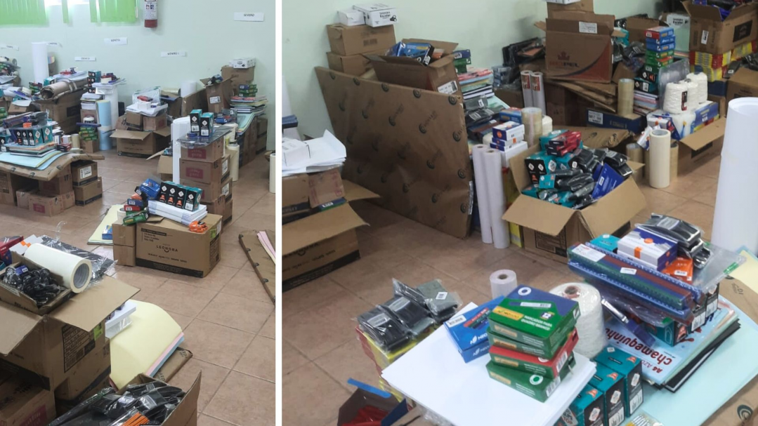 Prefeitura de Canoinhas investe mais de R$ 100 mil em materiais de expediente para escolas municipais