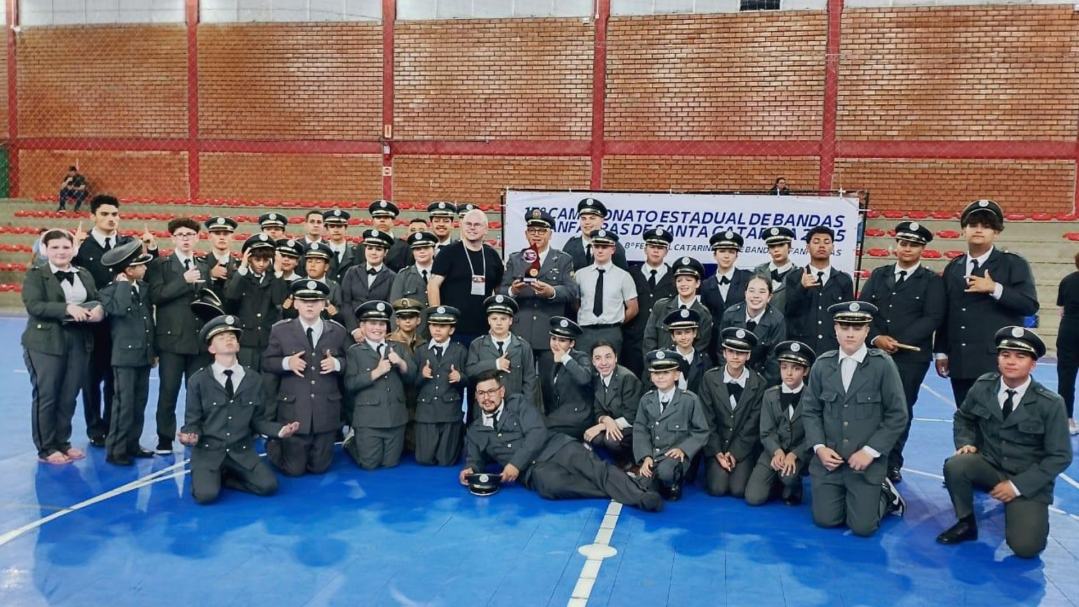 Banda Musical Novos Talentos conquista duas premiações no Campeonato Estadual de Bandas e Fanfarras