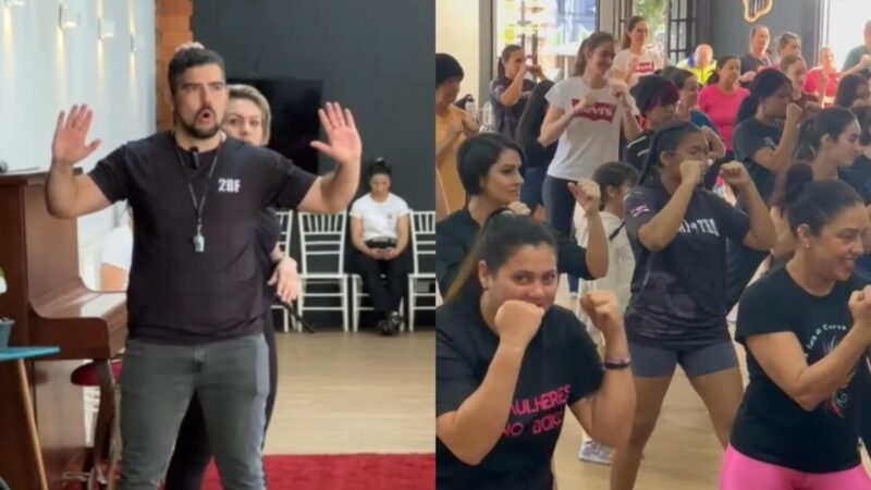 ‘É pra descer a mão em machão’: vereador de SC dá aulas gratuitas de autodefesa para mulheres