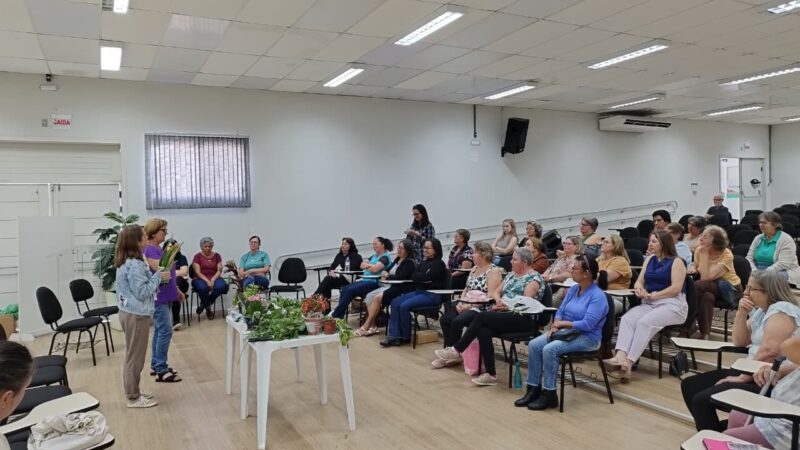 São Bento do Sul encerra atividades do programa “De Bem com a Vida – Climatério” com palestra sobre autocuidado