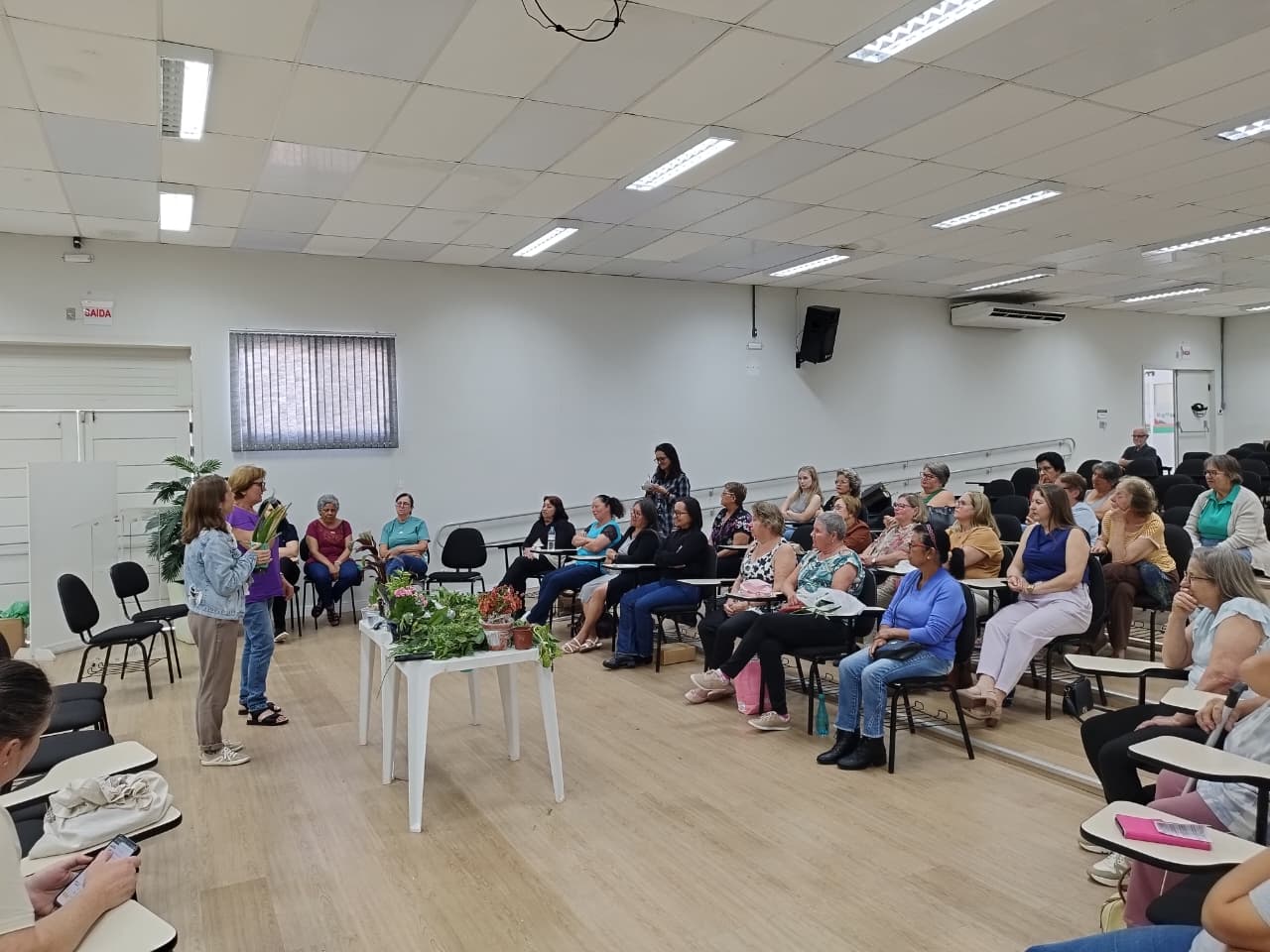 São Bento do Sul encerra atividades do programa “De Bem com a Vida – Climatério” com palestra sobre autocuidado