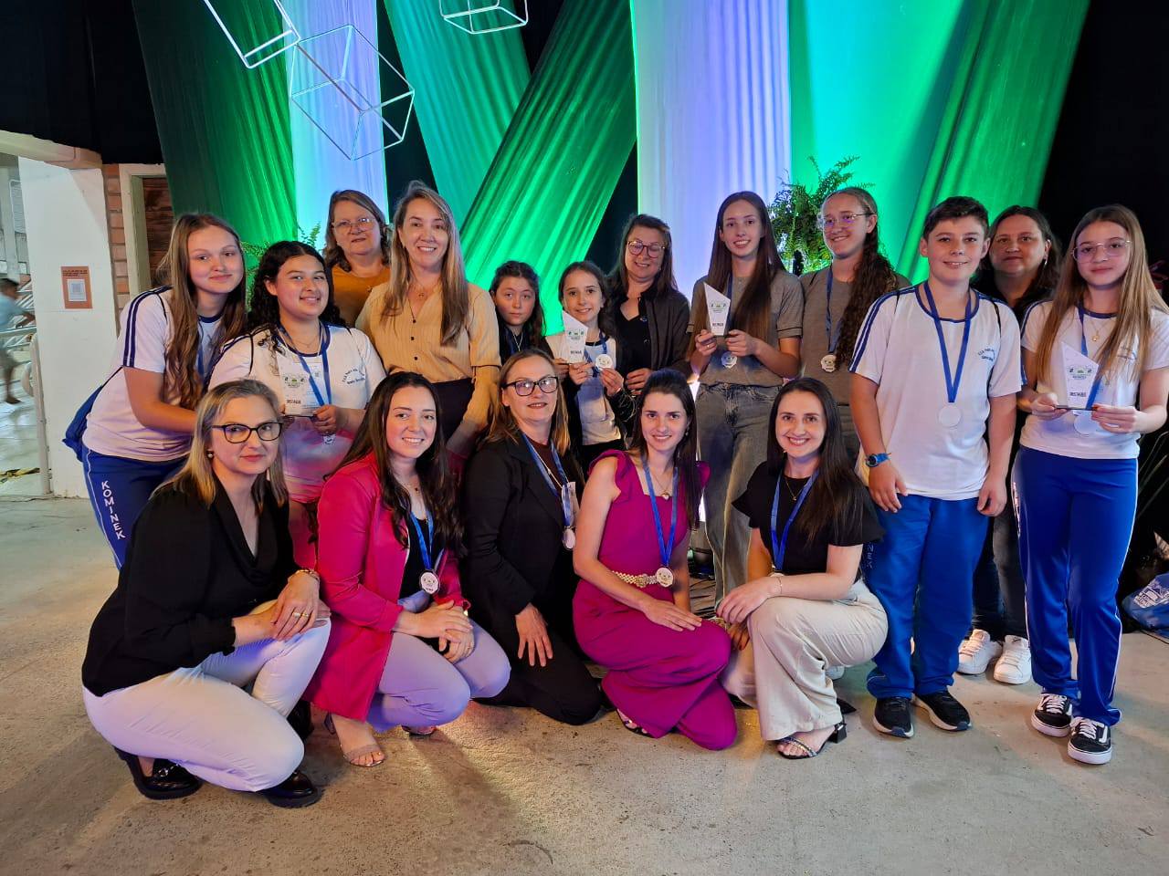 Santa Terezinha é destaque na Feira de Matemática Estadual em Pouso Redondo