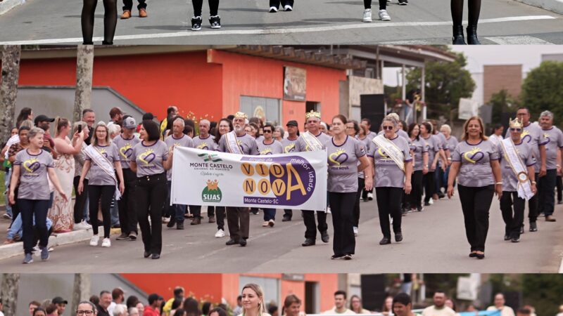 Monte Castelo celebra união, história e tradição no Desfile Cívico de 15 de novembro