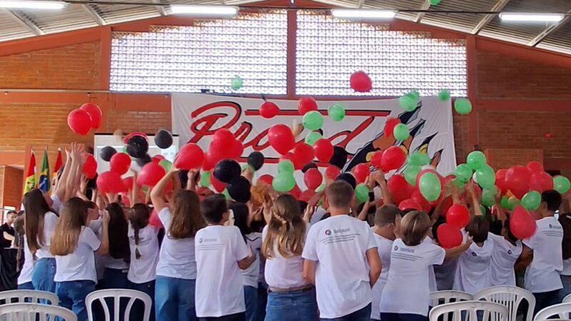 Cerimônia de Formatura do PROERD reúne 88 alunos em Santa Terezinha