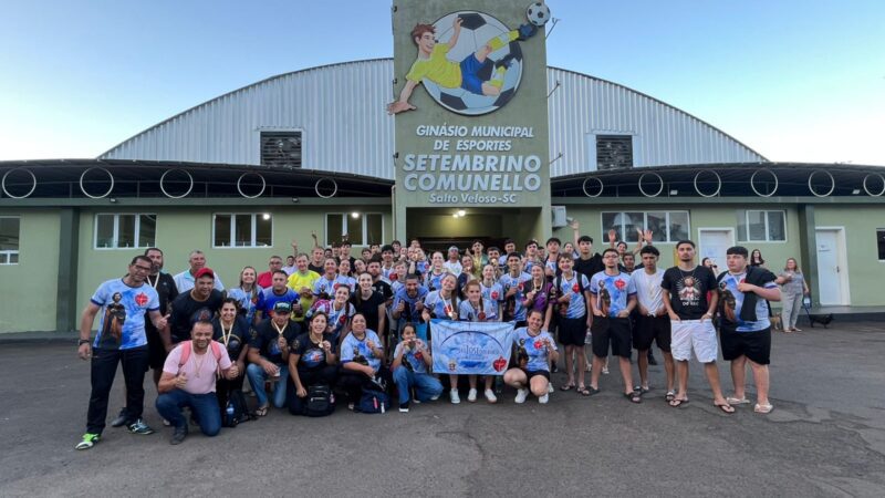Paróquia São José Operário brilha nos Jogos Vocacionais 2025 em Salto Veloso