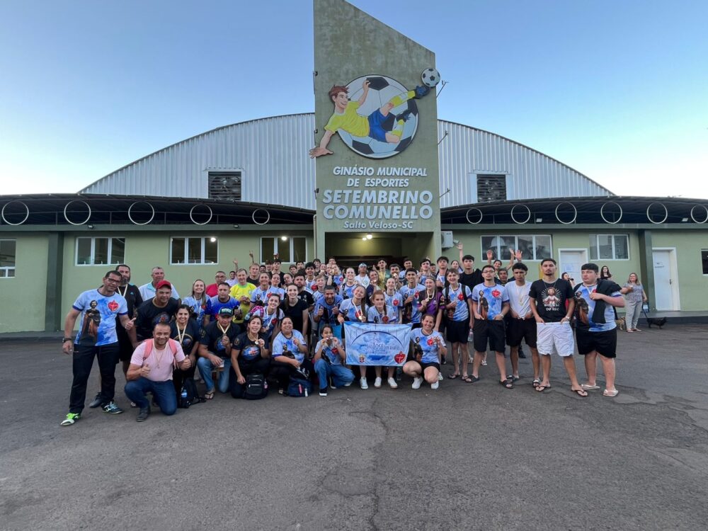 Paróquia São José Operário brilha nos Jogos Vocacionais 2025 em Salto Veloso