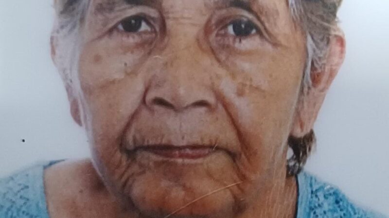 NOTA DE FALECIMENTO DA SRA. MARIA SANTINHA GONÇALVES