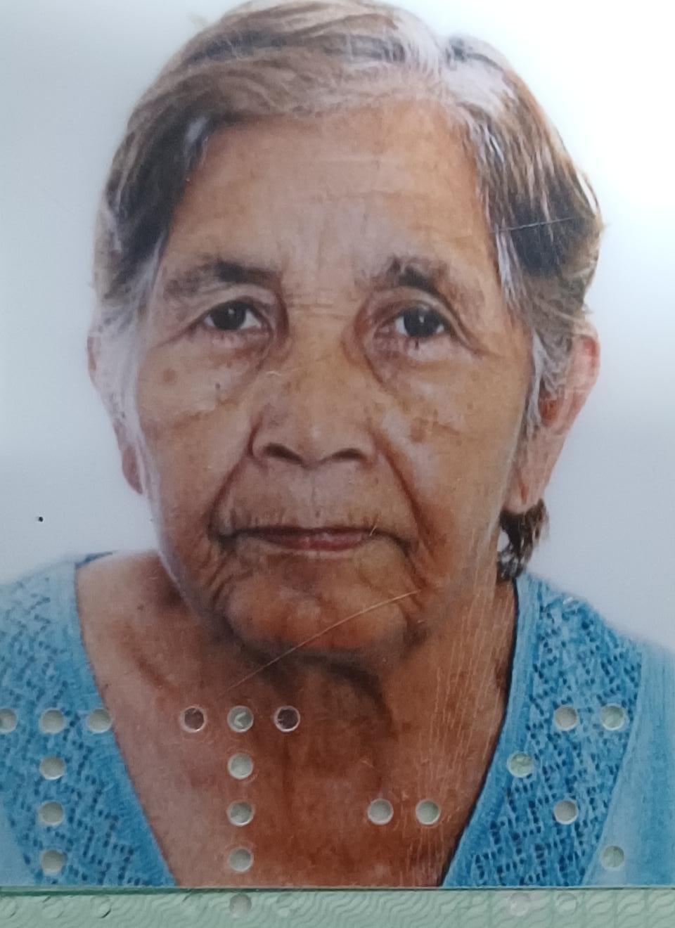 NOTA DE FALECIMENTO DA SRA. MARIA SANTINHA GONÇALVES