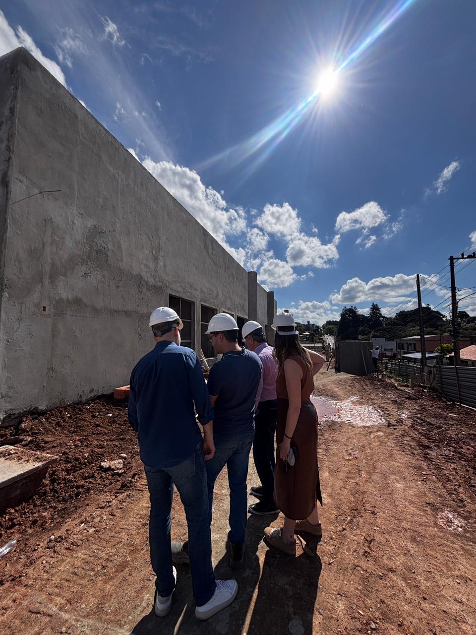 Obras do novo Centro de Especialidades Médicas avançam em São Bento do Sul