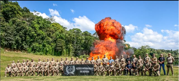 Policial Militar de Rio Negrinho conclui curso de ações integradas de defesa
