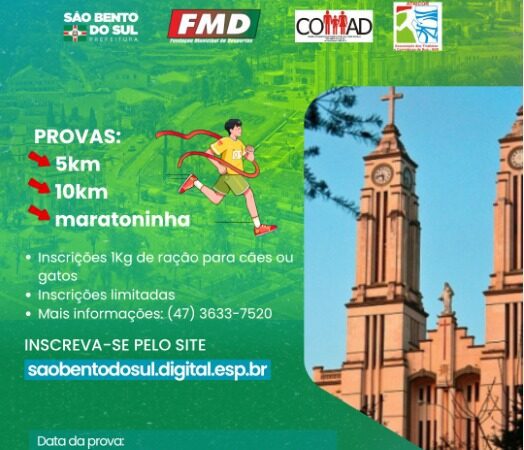 Vem aí, a 3ª Edição da Corrida de Rua FMD – “Pela Vida sem Drogas”