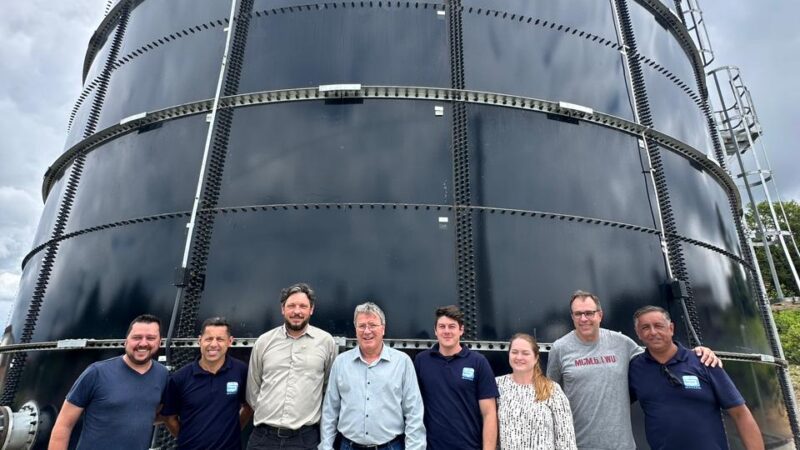 SAMAE inaugura reservatório com capacidade para dois milhões de litros em São Bento do Sul