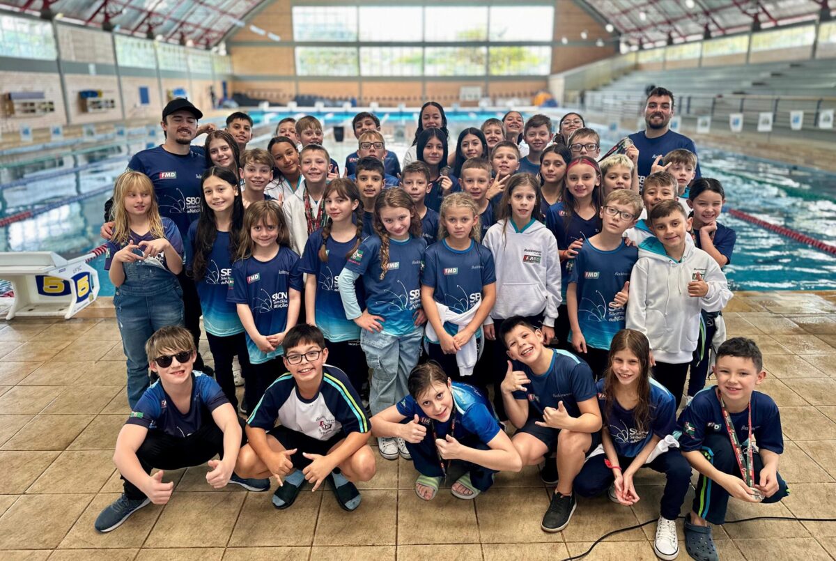 Natação: Equipe Mirim Petiz de São Bento do Sul disputa Sul-Brasileiro em Curitiba
