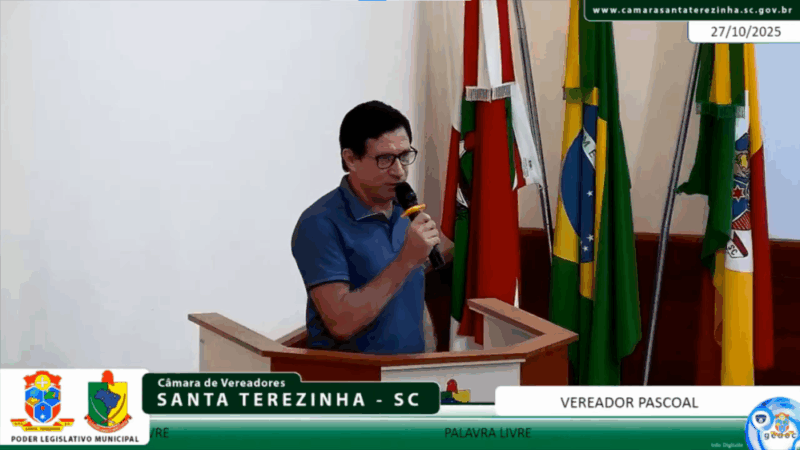 Vereador Pascoal Schultz alerta para possível calote da Prefeitura nas emendas impositivas e leva caso ao Ministério Público