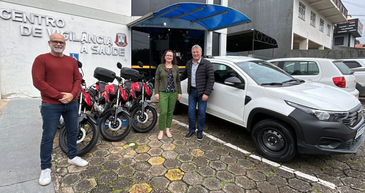 Prefeitura reforça frota da Saúde com entrega de quatro novos veículos