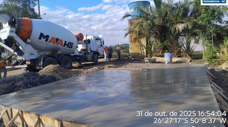 Defesa Civil acompanha avanços importantes em obras na área rural de Papanduva