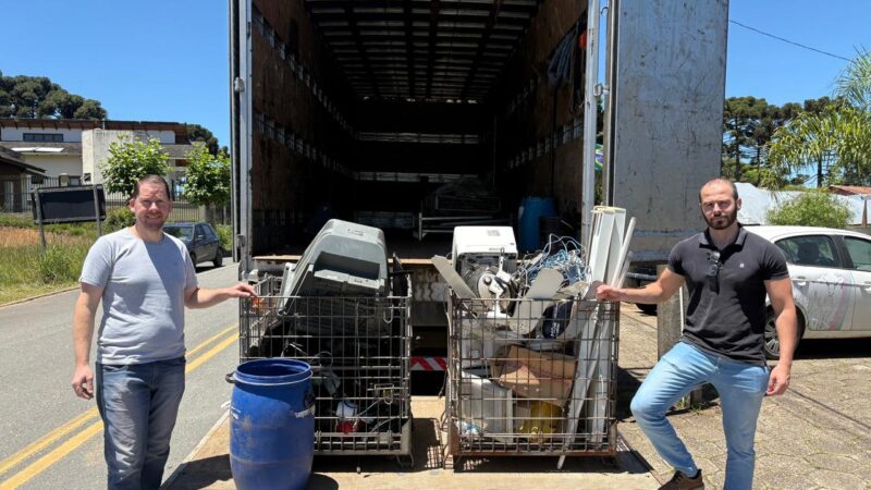 Campo Alegre arrecada 196 quilos de lixo eletrônico em ação ambiental