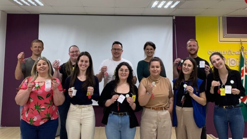 Professores de Pensamento Computacional participam de formação prática com foco em tecnologia e sustentabilidade