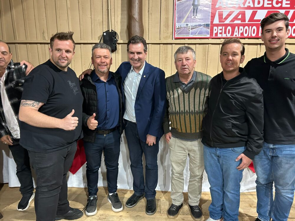 Vice-prefeito de Papanduva participa de encontro regional do MDB em Monte Castelo