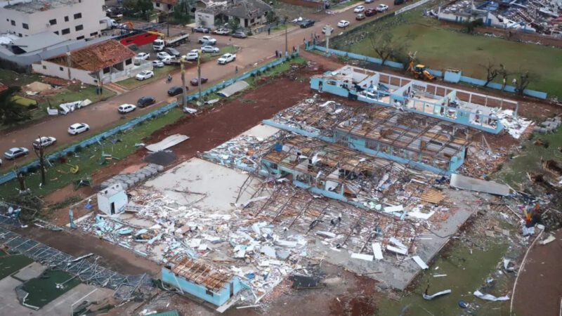 Paraná confirma sétima morte causada por tornados simultâneos