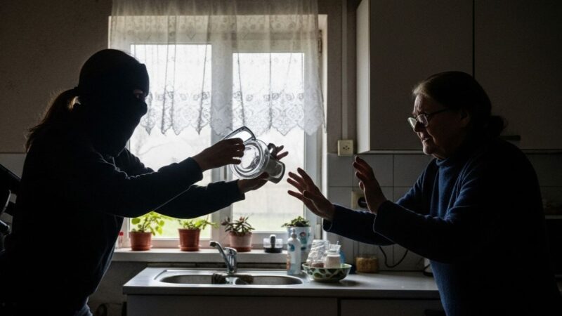 Idosa é atacada a facadas por mulher mascarada durante roubo em SC