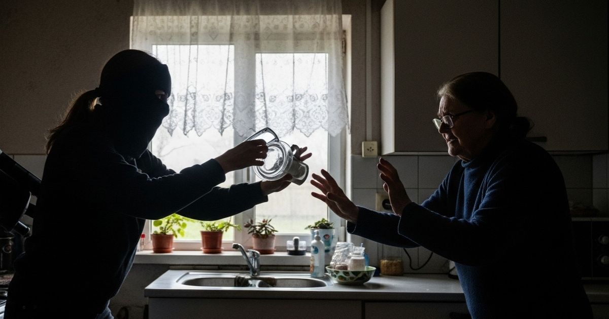 Idosa é atacada a facadas por mulher mascarada durante roubo em SC