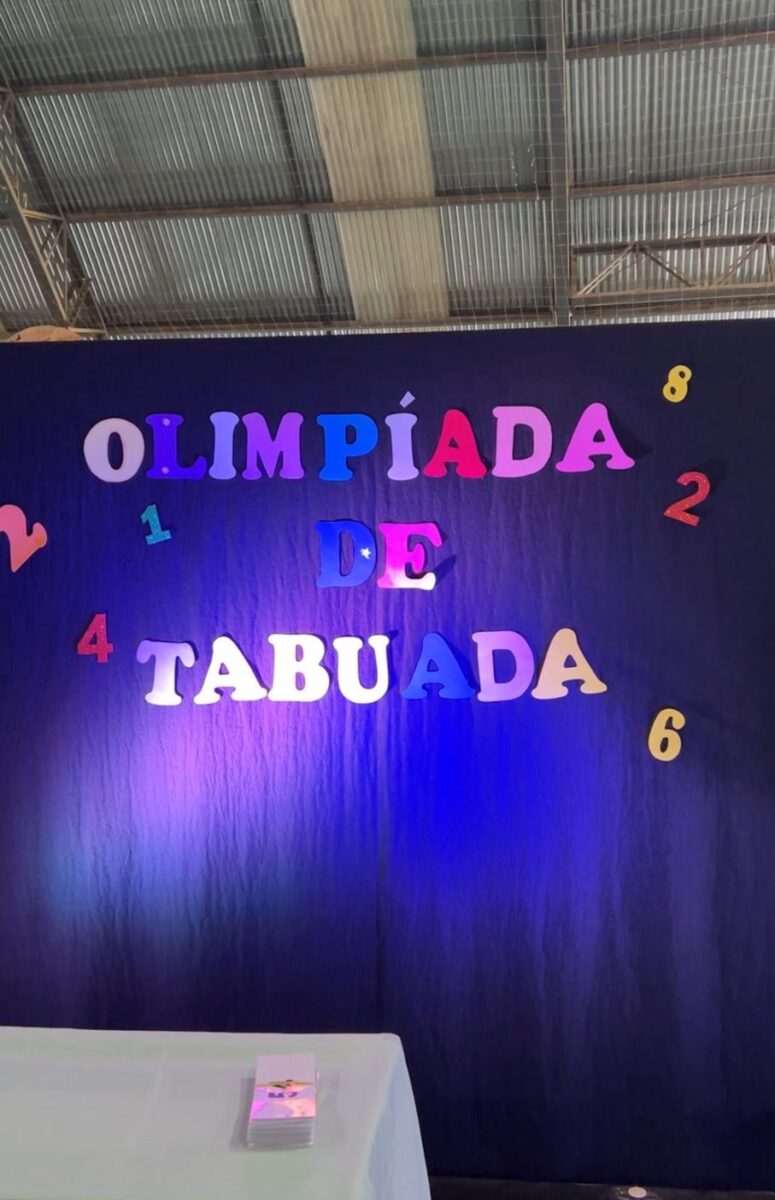 EBM Osny Vasconcelos realiza 1ª Olimpíada de Tabuada e incentiva aprendizado com competição saudável