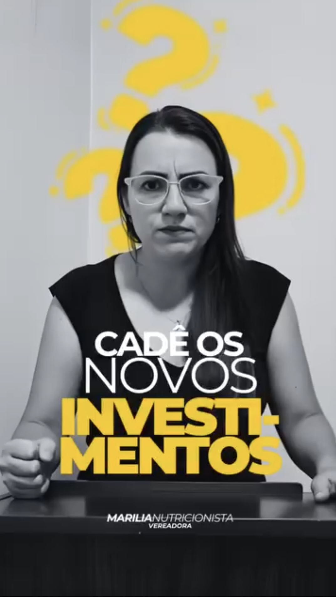 Vereadora Marília sobe o tom e cobra execução das emendas impositivas: “Não estou na Câmara para brincar de casinha”