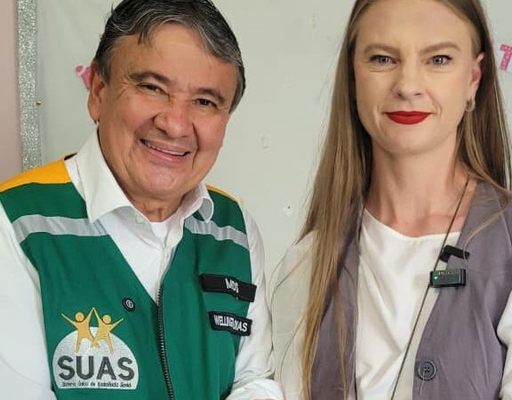 Jaciara Machuga articula apoio do ministro Wellington Dias para transformar o Projeto Aurora em política pública nacional