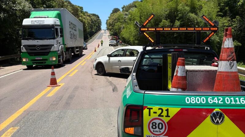 Colisão na BR-116 em Monte Castelo deixa mãe e filha feridas e mobiliza equipes de socorro