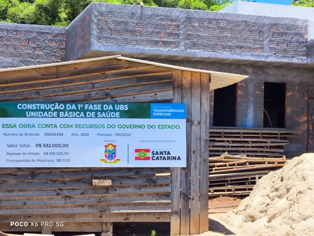 Ex-prefeito Genir Junckes comenta andamento da UBS e relembra obras deixadas em Santa Terezinha