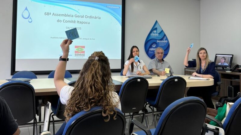 São Bento do Sul participa de reunião do Comitê da Bacia Hidrográfica do Rio Itapocu