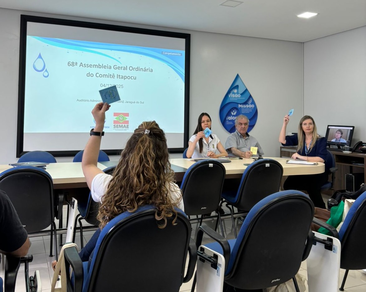 São Bento do Sul participa de reunião do Comitê da Bacia Hidrográfica do Rio Itapocu