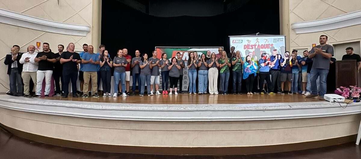 São Bento do Sul celebra seus talentos esportivos em grande noite de premiação nesta sexta-feira