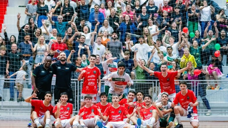 São Bento e Jaraguá decidem o título estadual Sub-17 na quarta-feira (10), no Ginásio Annes Gualberto