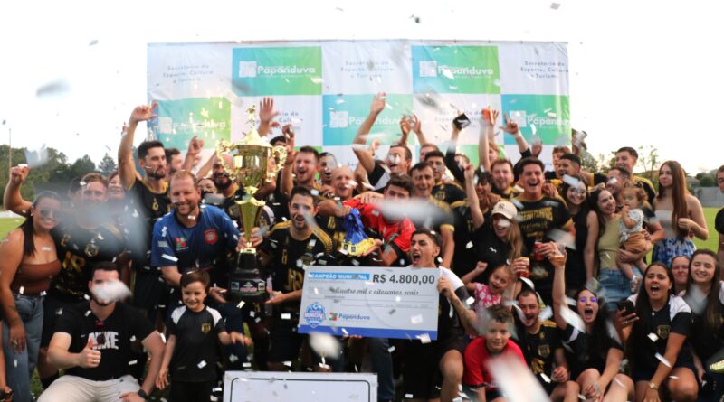 Campeonato Municipal de Futebol de Campo define campeões nas categorias Veteranos e Principal