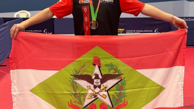Tênis de Mesa – Kauan Gabardo brilha e conquista medalha em São Paulo