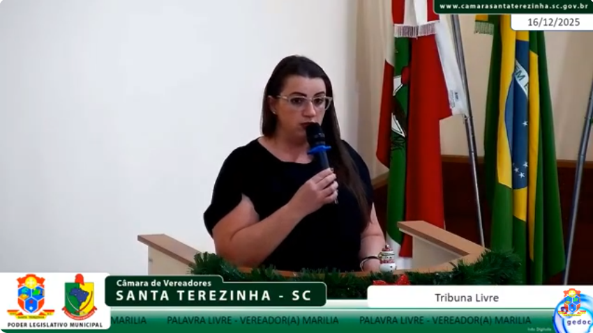 Vereadora Marília Nutricionista destaca balanço do mandato, agradece apoio e anuncia emenda para o esporte