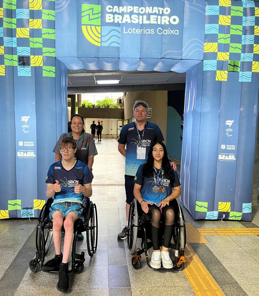 Paranatação de São Bento encerra o ano com grandes conquistas no Campeonato Brasileiro em São Paulo