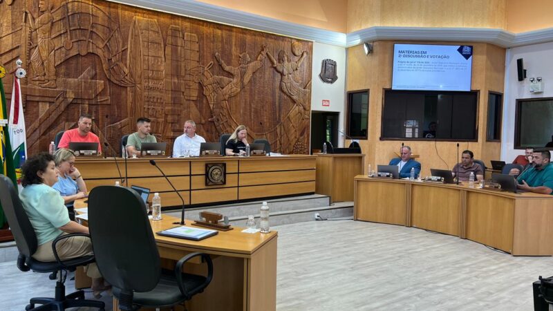 Vereadores se reúnem em sessão extraordinária