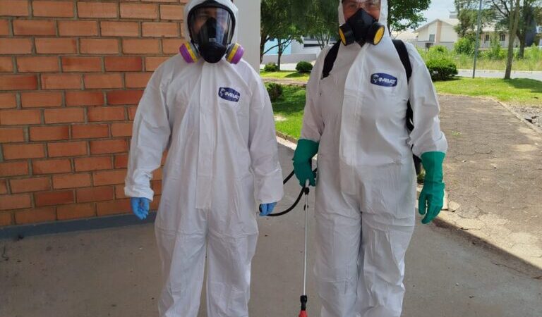 Papanduva intensifica combate ao Aedes aegypti com aplicação de BRI Fludora na Rodoviária Municipal