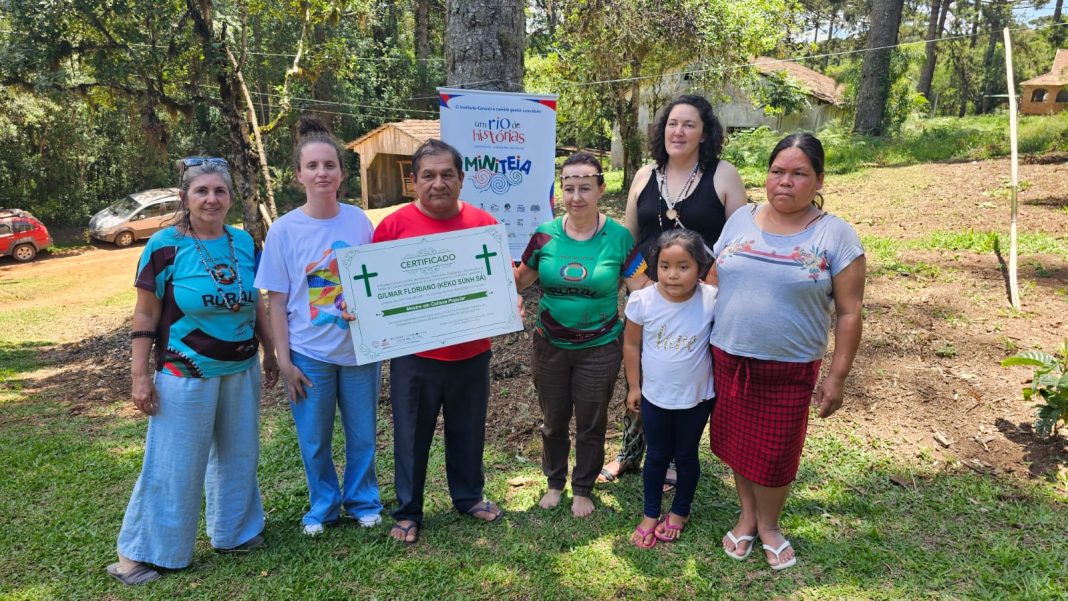 Lideranças Laklãnõ Xokleng e Kaingang são reconhecidas como Mestres da Cultura Popular na Flona de Três Barras