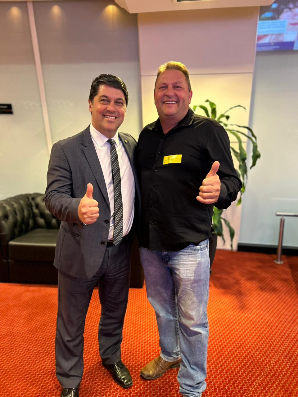 Deputado Emerson Stein confirma pagamento de emendas ao vereador Evaldo Bauer; novos pedidos somam R$ 600 mil para Santa Terezinha