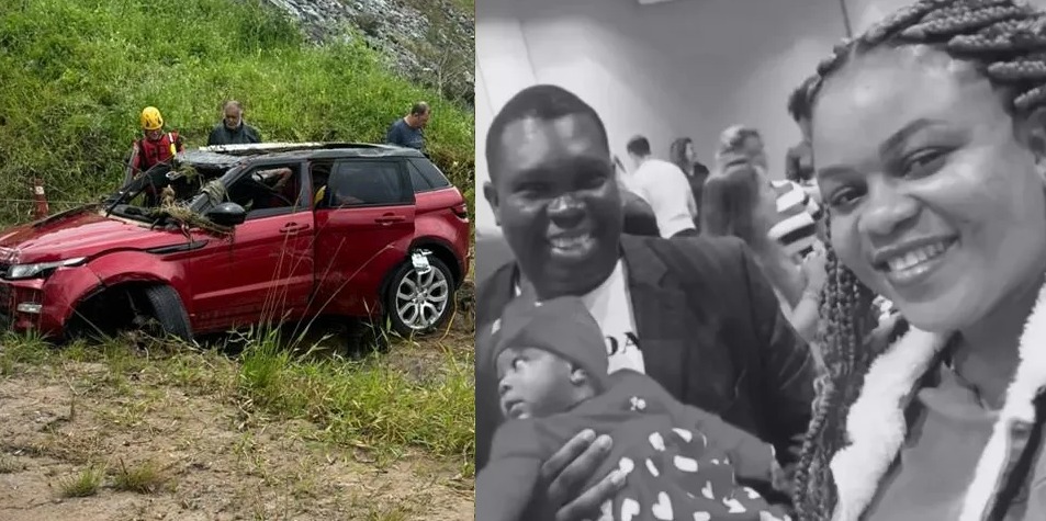 Identificada família que morreu após carro ser levado por enxurrada em SC