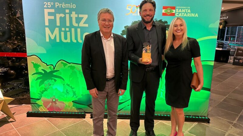 São Bento do Sul conquista 1º lugar no Prêmio Fritz Müller com o programa Câmbio Verde