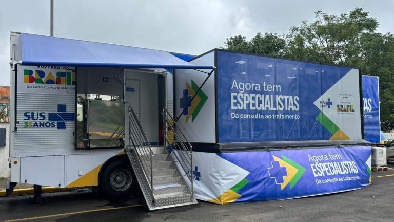 Secretaria de Saúde de Canoinhas convoca mulheres para agendar exames na unidade móvel