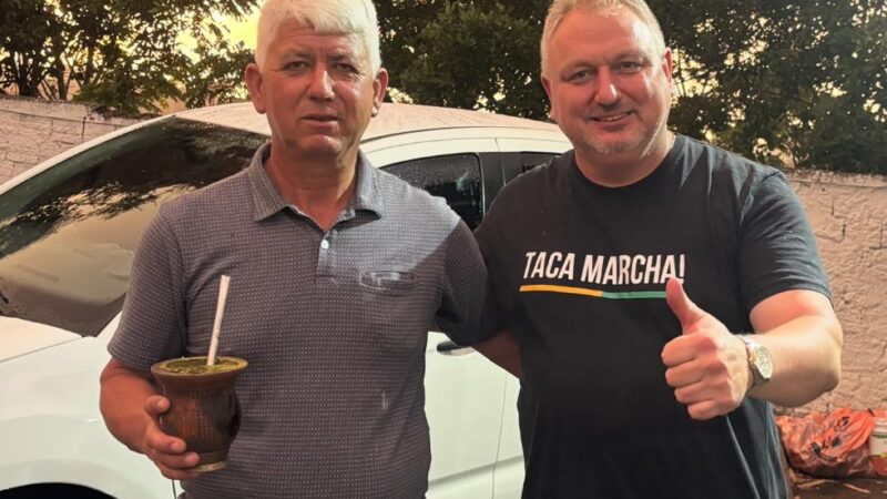 Pollum e Hélio reunidos