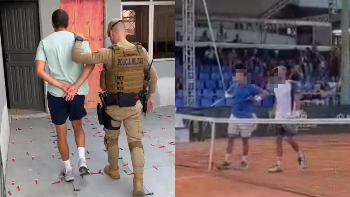Atletas estrangeiros são presos por injúria racial durante torneio de tênis em Itajaí